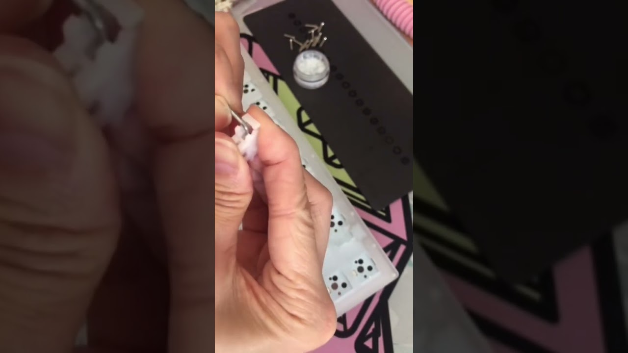 Modding my womier k66 keyboard 