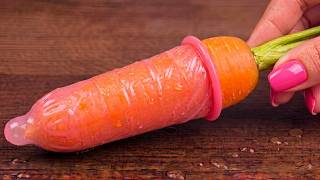 Just Put A Carrot Into A Condom Mold Every House Needs It, But Few Know How To Make It