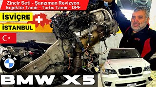 BMW X5 4.0 DİZEL 6 Silindir Aracın Son Hali Görenleri Şaşırtacak Cinsten ! N57 MOTOR