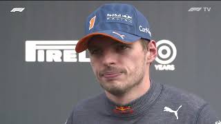 Max Verstappen post-race interview | F1 2022 Dutch Grand Prix