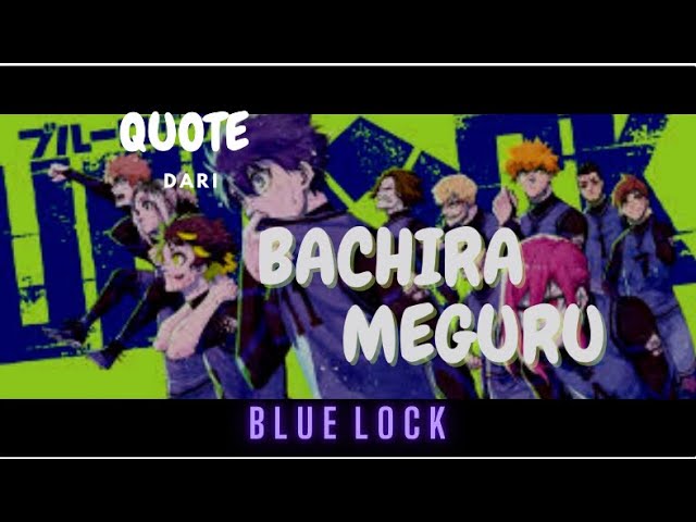 Blue Lock' ganha prévia inédita focada em Meguru Bachira