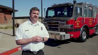 Ladder Tender 571 Officially Goes Into Service After Traditional Push-In Ceremony