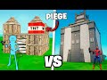 Celui qui construit le meilleur chteau pig gagne sur fortnite 