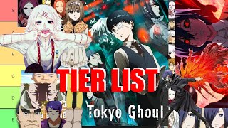The Tokyo Ghoul Character Tier List (Seasons 1 and 2)