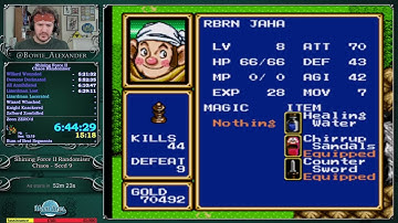 Shining Force II Randomiser - Chaos, Seed 9, Part 2 of 2 - New Beta Build