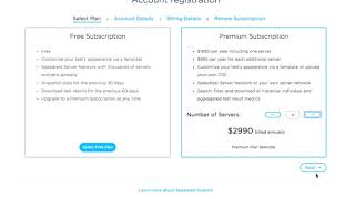 Registering for Speedtest Custom