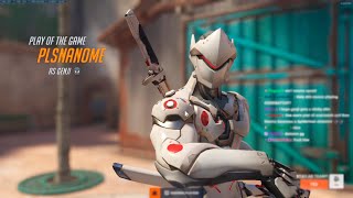 NECROS BEST GENJI ONE TRICK  POTG! SEASON 10 TOP 500