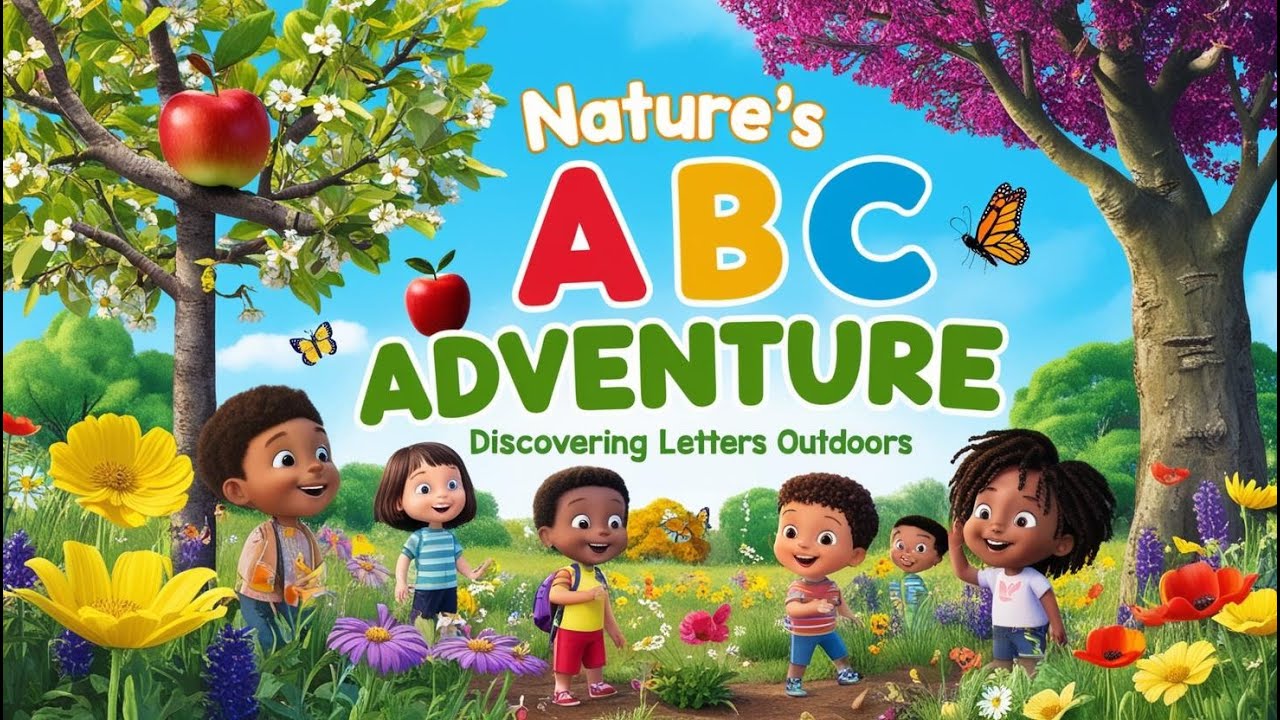 Nature's ABC Adventure: Discovering Letters Outdoors | Fun Alphabet Song for Kids!