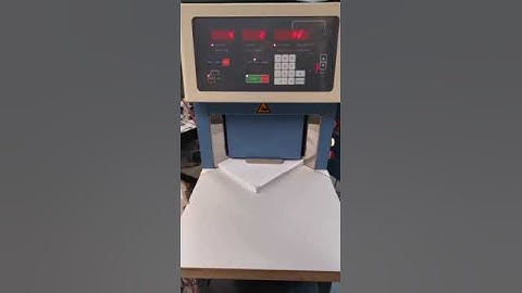 Paper counting machine Foellmer Rotomatik 175