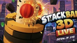 🔴 LIVE Stack Ball 3D | No Fail Challenge 😈🔥 #stackball #gaming #livestream