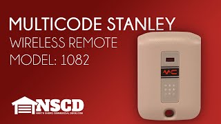 Celebrity Multi Code Stanley 1082 MCS108210 Mini 1 Button Gate and Garage Door Opener Transmitter Wealth