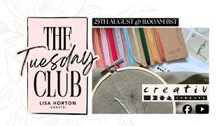 Tuesday Club LIVE - 25th August 11am - Exploring Creativ Company Kits