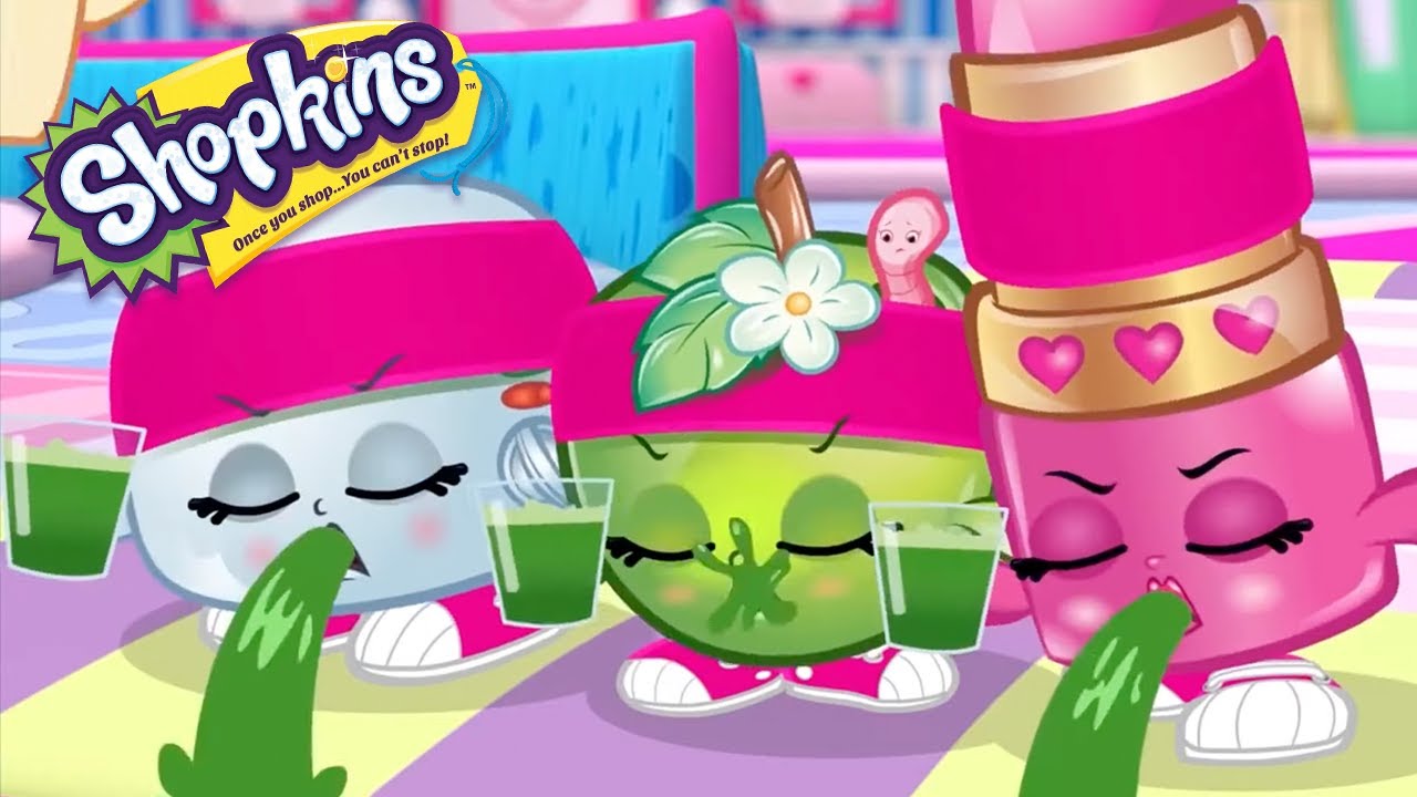 🧃🤢 SHOPKINS Cartoon - GROSS GREEN JUICE | Cartoons For Children ...