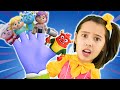 Monsters Finger Family Song 🎃 | Hokie Pokie Kids Videos
