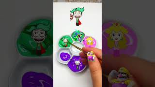 Sprunki OC Colour Mixing Battle 🤯| #supermario #poppyplaytime #satisfying #colourmixing #colors