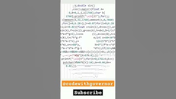 Animation with c @codewithgovernor #coding #codewithgovernor #programming