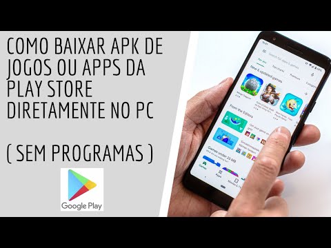 Como baixar aplicativos da google play no PC ( Sem Programas ou