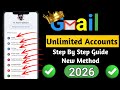 Unlimited Gmail account without phone number verification | How to Create unlimited Gmail account