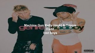 Machine Gun Kelly (mgk) \& Trippie Redd - lost boys (clean lyrics)