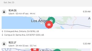 Step by step Uber driver app cherry picking got $20