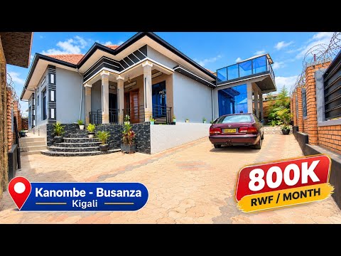 Inside Kigali 🇷🇼 5 Bedrooms House for Rent in Kanombe | Only 800K RWF/Month!