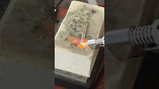 Silversmithing From Home! #jewelrymaking #silversmith #jewelrydesigner