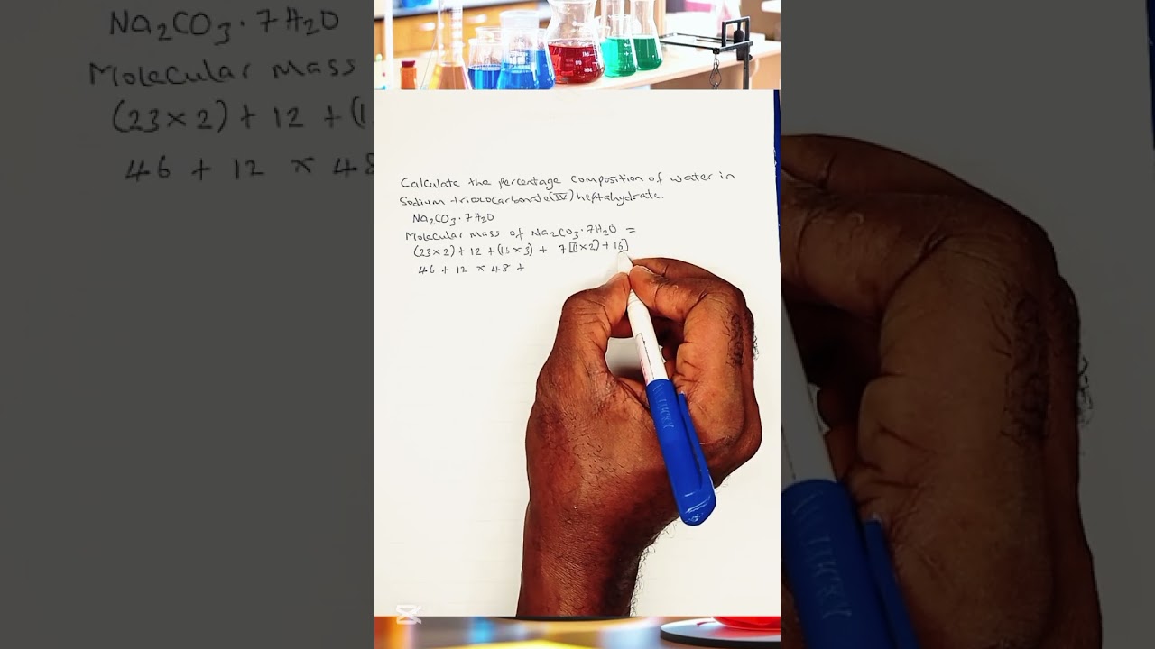 Percentage composition 