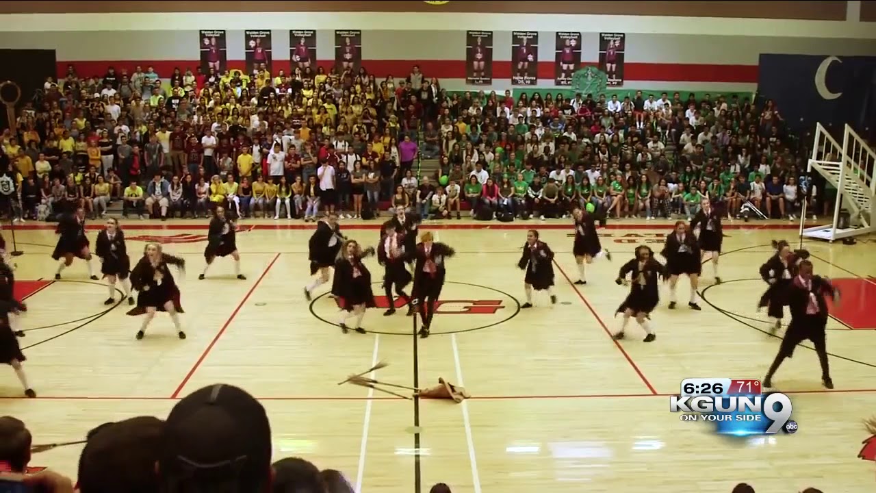Walden Grove HS performs Harry Potter routine YouTube