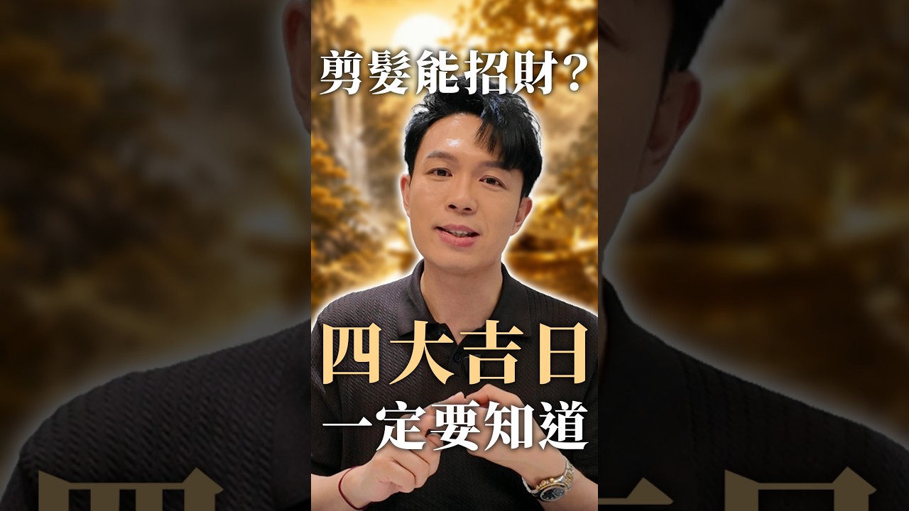 挑對日子剪髮能招財？！這四大吉日一定要知道！ 縮圖
