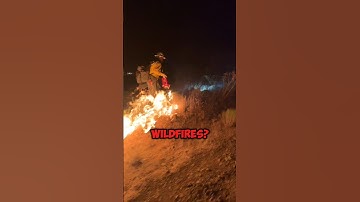 Did You Know Firefighters Put Fire On Wildfires? 😯