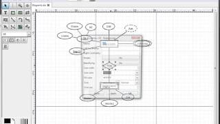 ER Diagrams in Dia Part 10 - Illustrating Weak Entities