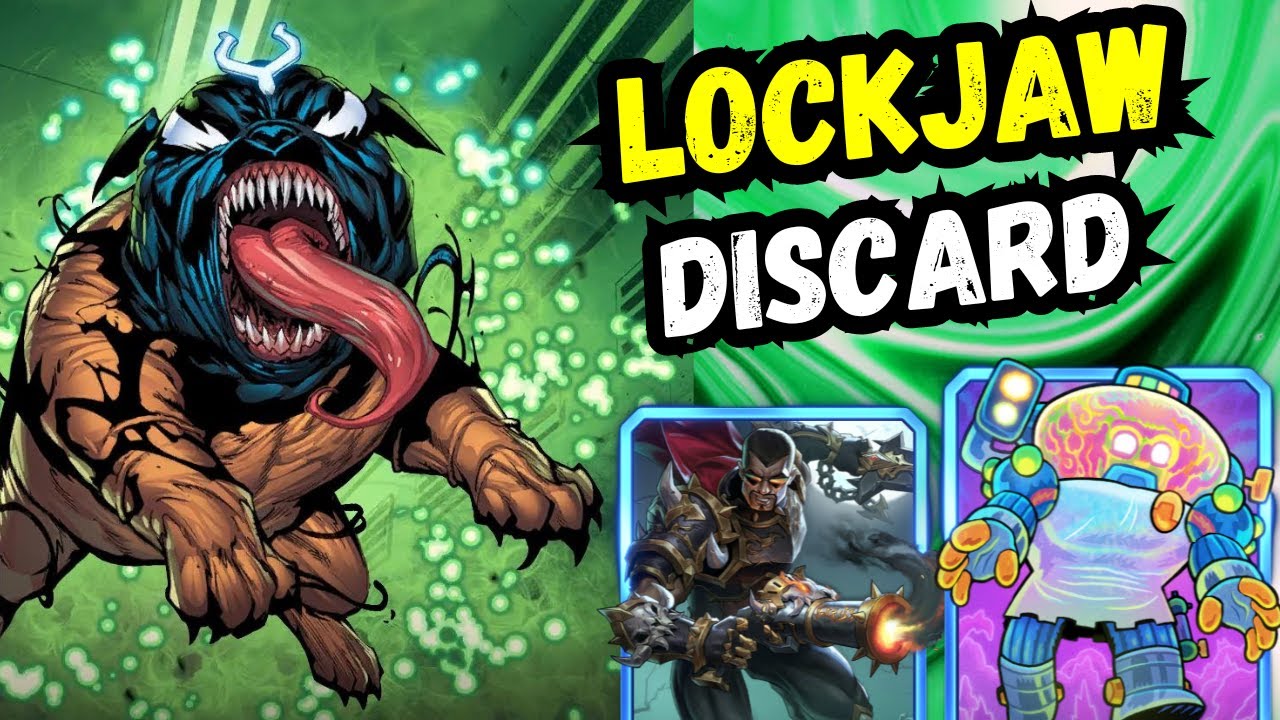 Lockjaw Best Doggo Discard Deck Marvel Snap Deck YouTube