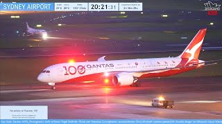 🔴 LIVE - EPIC NIGHT Plane Spotting w/Kurt + ATC @ Sydney Airport SYD YSSY 🔴