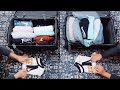 PACKING CUBES vs. No Packing Cubes | Official side-by-side Comparison
