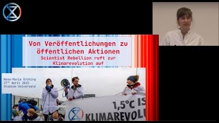 Von Publikationen zu Aktionen: Die Wissenschaft muss lauter werden!