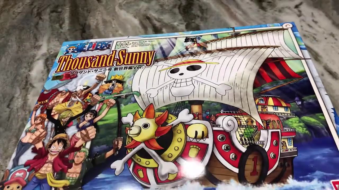 One Piece Thousand Sunny Ship Build