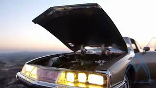 118 Diecast Citroën Sm 1972 Norev - Mini Model Car With Led Lights