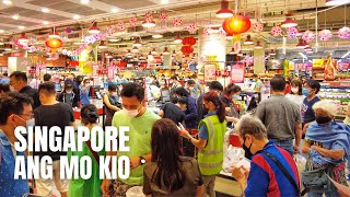Singapore City: Last Minute Chinese New Year Shopping at Ang Mo Kio (2021)