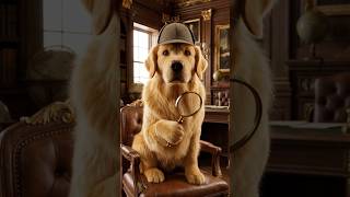 ​¿Qué pasaría si tu perro  fuera un detective? El nueno ¿SHERLOCK HOLMES? 🕵️‍♂️🔍