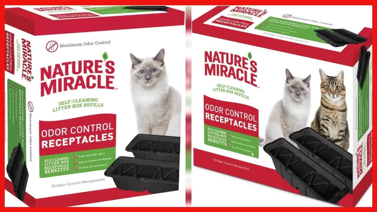 Nature's Miracle P 98232  Waste Receptacles Litter Box Waste Receptacles