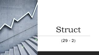 arrays of pointer to struct