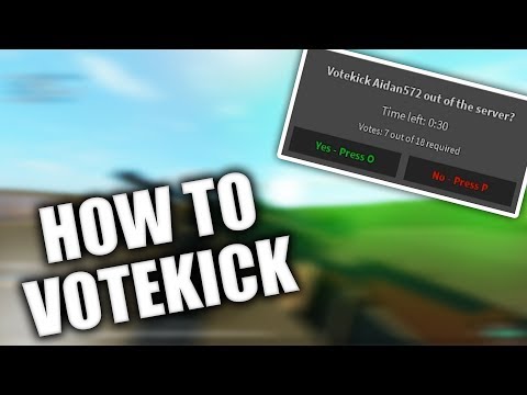 How To Votekick In Phantom Forces Youtube - como hackear roblox phantom forces