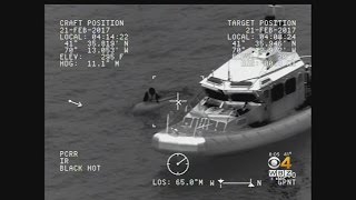 Severely Hypothermic Man Rescued After Clinging To Boat For 13 Hours