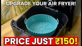 Stop Cleaning Messy Air Fryer Baskets! 😍 Air Fryer Silicone Basket Review