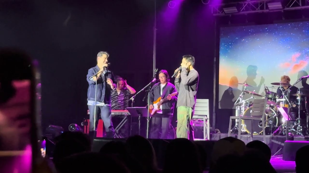 Daniell Padilla and Ian Veneracion. Detour2025 hawaii concert.