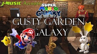 "Gusty Garden Galaxy" (Super Mario Galaxy) LIVE Jazz Cover // J-MUSIC Pocket Band