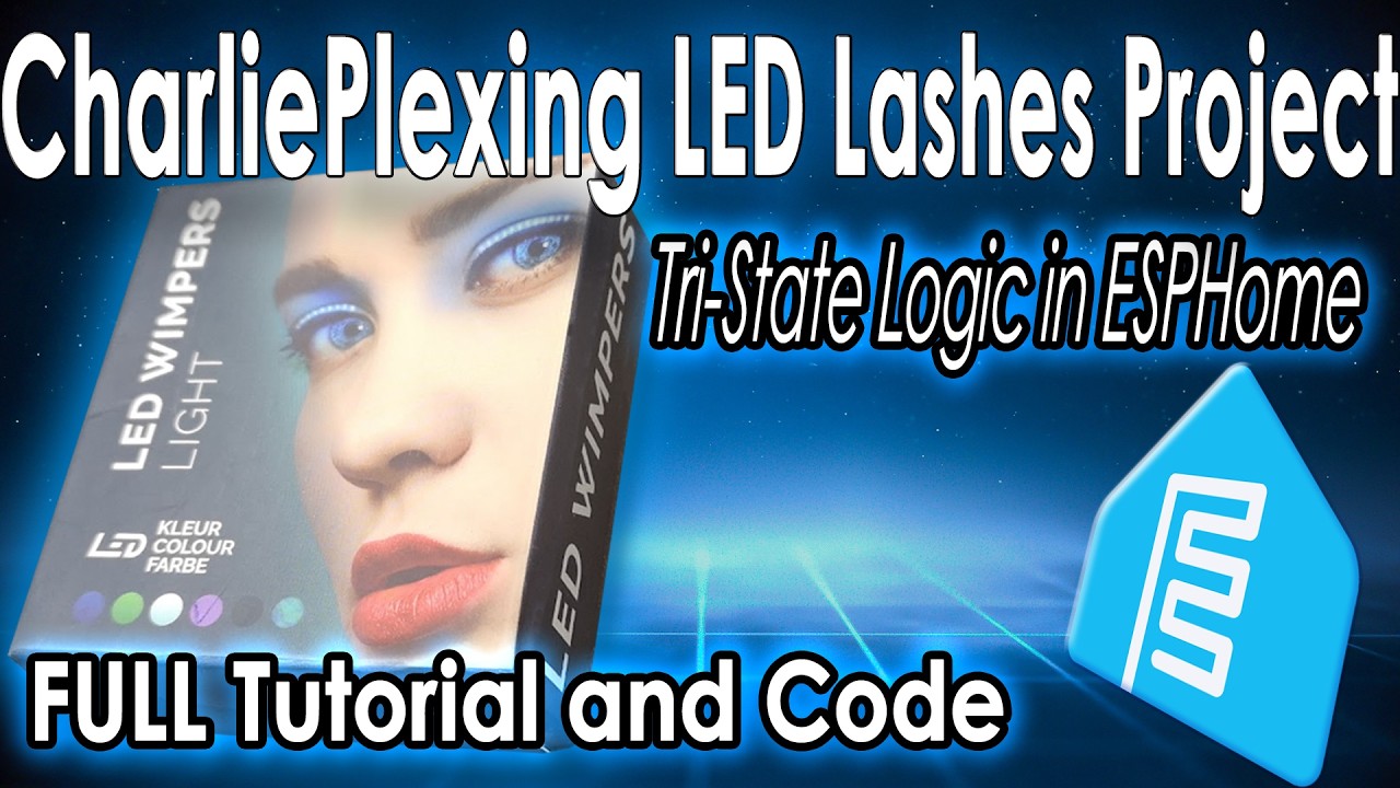 ESP32 LED Magic: 3 Pins, 6 LEDs, 1 Tri-State Multiplexing Trick (Charlieplexing)