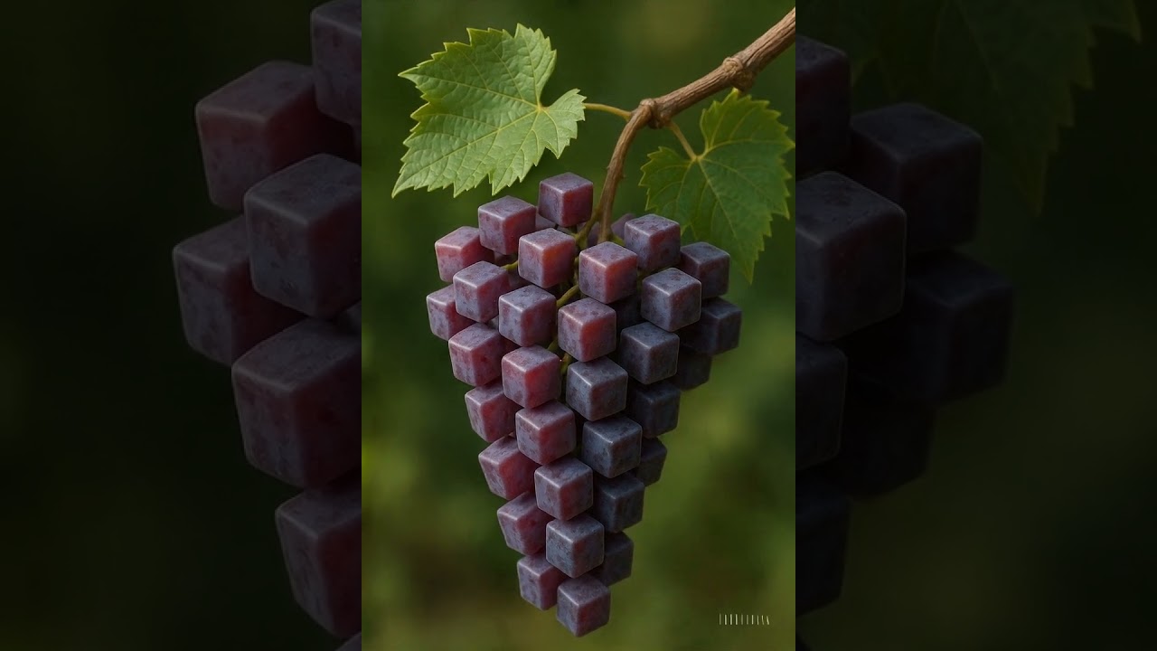Cubic Grapes Fantasy: A Surreal Delight