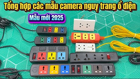 Tổng hợp các mẫu camera nguỵ trang ổ cắm điện mẫu mới nhất 2025, nguỵ trang kín đáo, hình ảnh 4k.