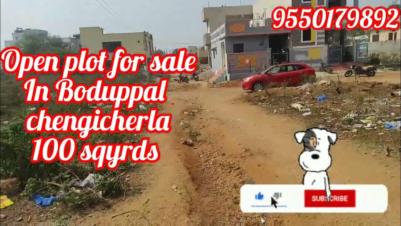 open plot for sale in chengicherla near to 100 feet road 100 sqyrds north facing YouTube
